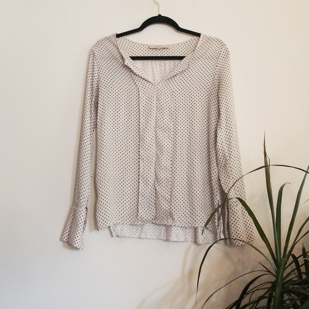 Long sleeve blouse